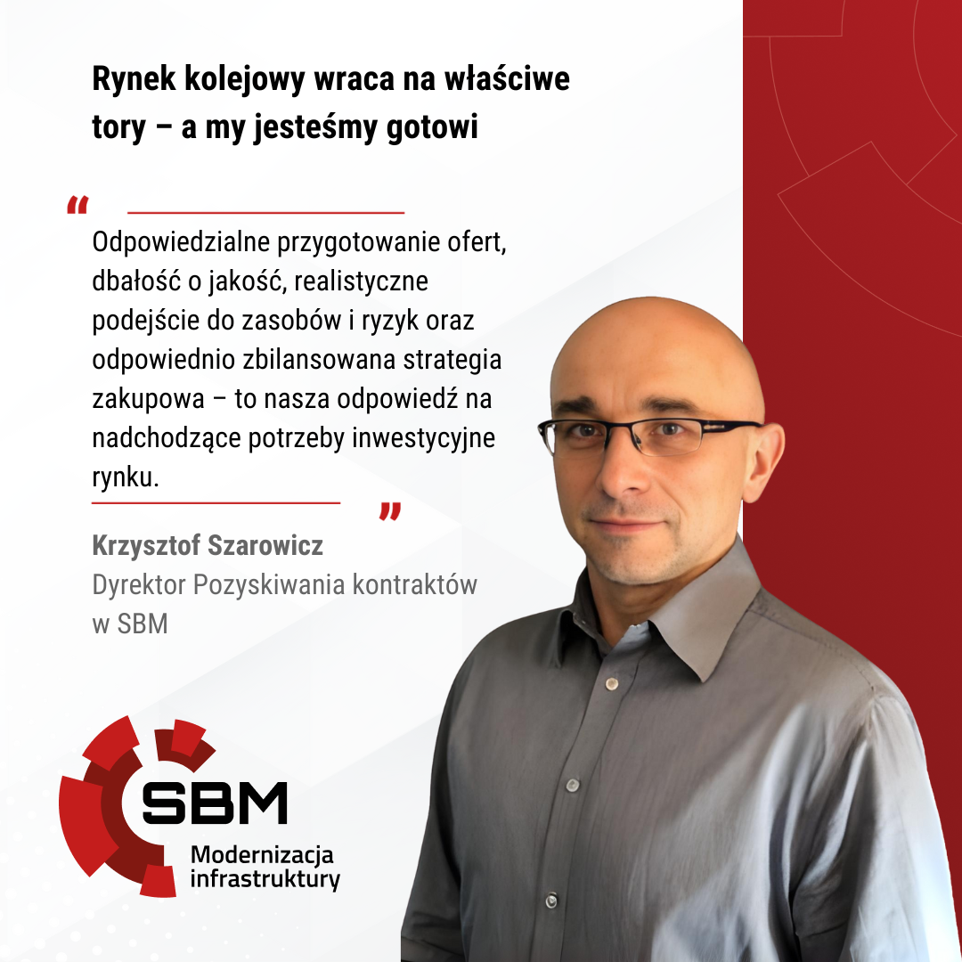 Rynek kolejowy wraca na&nbsp;właściwe tory – a&nbsp;my&nbsp;jesteśmy gotowi